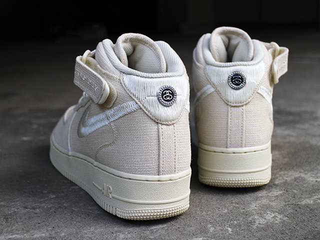 AIR FORCE 1 07 MID SP “STUSSY” FOSSIL - 04