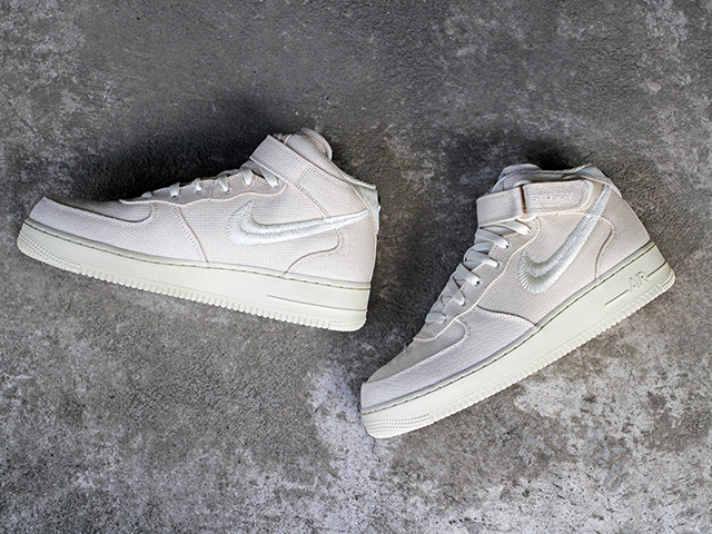 AIR FORCE 1 07 MID SP “STUSSY” FOSSIL - 05