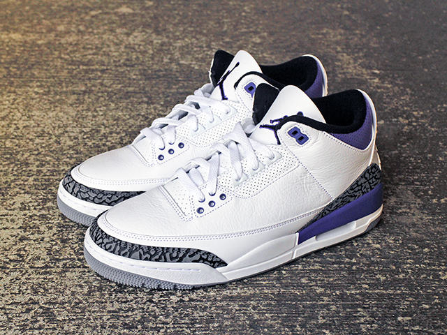 AIR JORDAN 3 RETRO “DARK IRIS” - 01