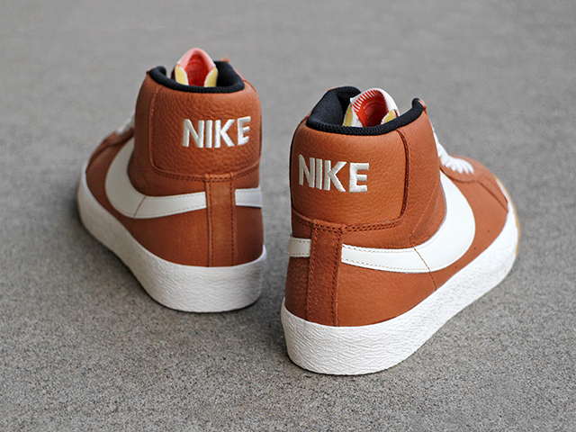 NIKE SB ORANGE LABEL SB ZOOM BLAZER MID ISO “DARK RUSSET” - 05