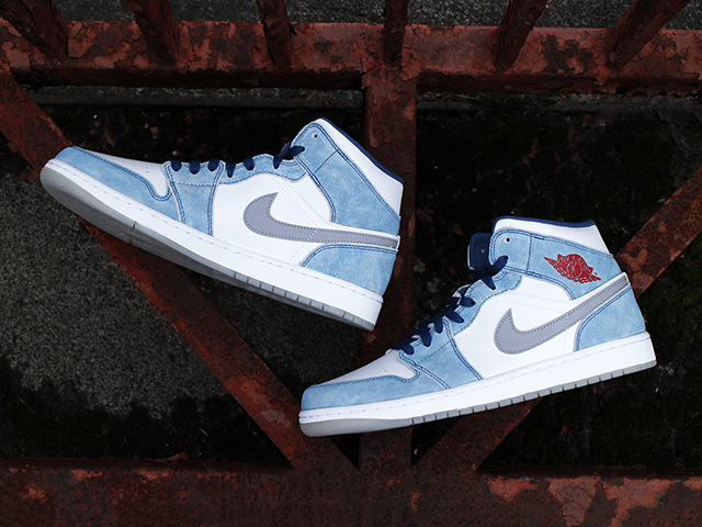AIR JORDAN 1 MID SE “FRENCH BLUE/FIRE RED” - 04